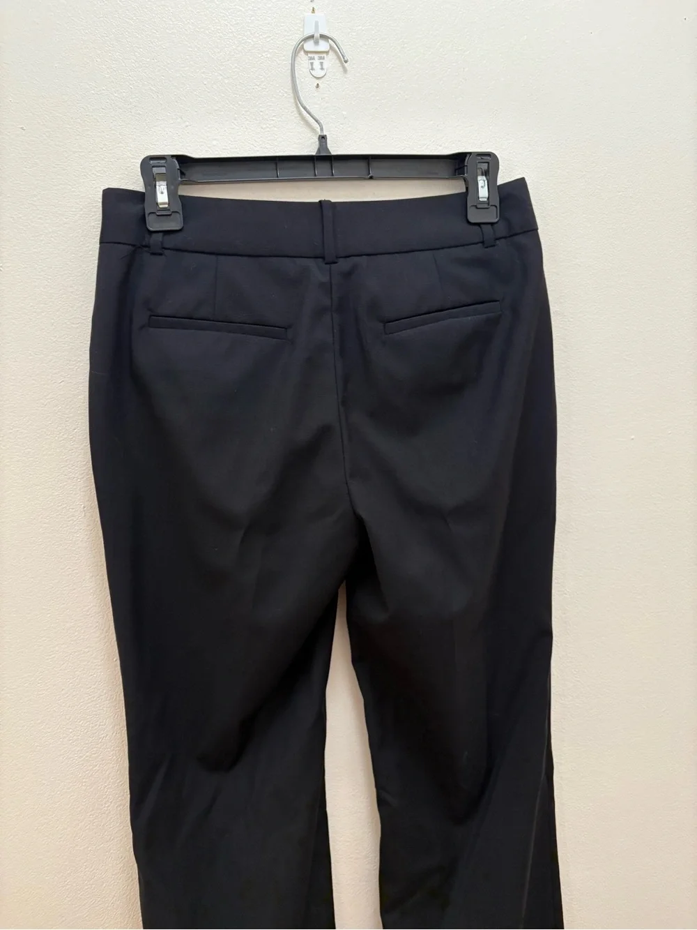 J. Crew NEW Black 100% Wool Hutton Trouser Pants Size 2P Business Casual Career